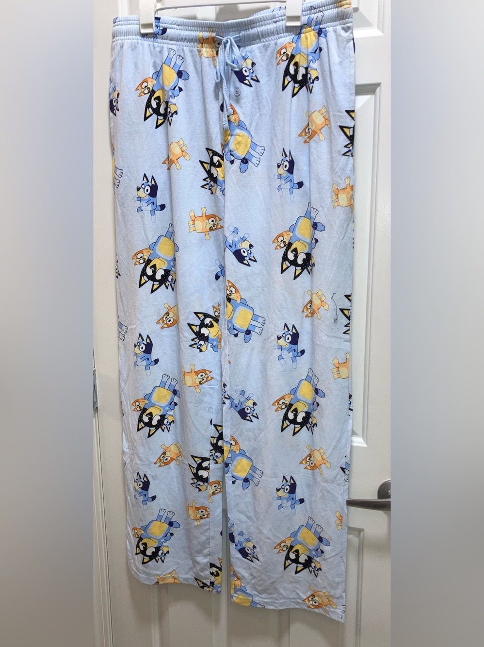 Men's Bluey knit pajama pants Size XL nwot
